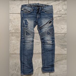 Rock Revival Men's Ripped Denim Jeans